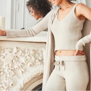 Lime green Super Soft Ribbed crop top 0184 Lemón Collection